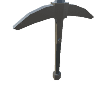 Pickaxe Metal Riveted 01